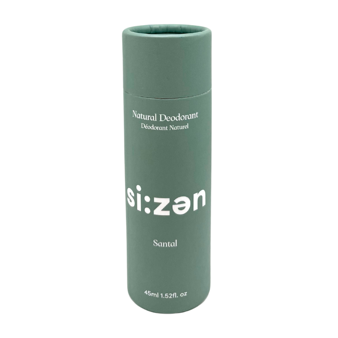 Aluminium Free Natural Deodorant – Santal | Si:zen